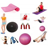 Cosfer Endpoint Pilates Seti  Yoga Matı Pembe