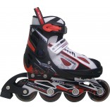 Action Inline ABEC5 Kırmızı  PW-132B-23 Ayarlanabilir Paten (L 39-42)