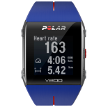 Polar V800 GPS'li Nabız Kontrol Saati BLU/RED + Göğüs Bandı