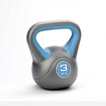 York 3 Kg Vinyl Kettlebell