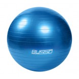 BUSSO 65 CM MAVİ ANTI BURST PİLATES TOPU POMPA HEDİYELİ